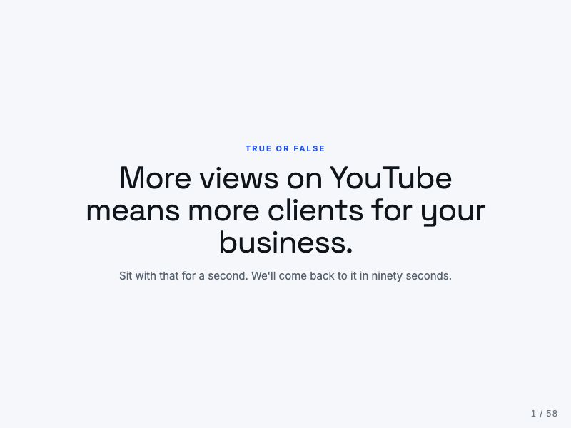 Webinar presentation preview